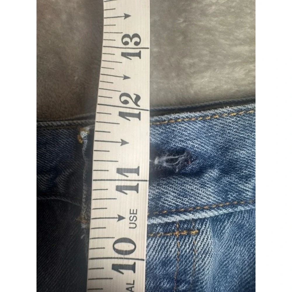 Levi's Jeans Mens 33x31 501 Original Fit Medium Wash Blue Denim Button Fly Pants